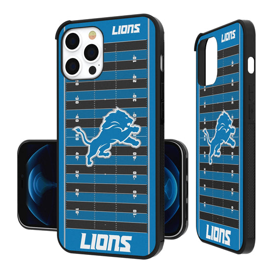 Detroit Lions Football Field Bumper Case - 757 Sports Collectibles