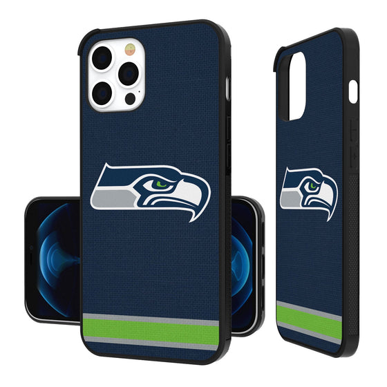 Seattle Seahawks Stripe Bumper Case - 757 Sports Collectibles