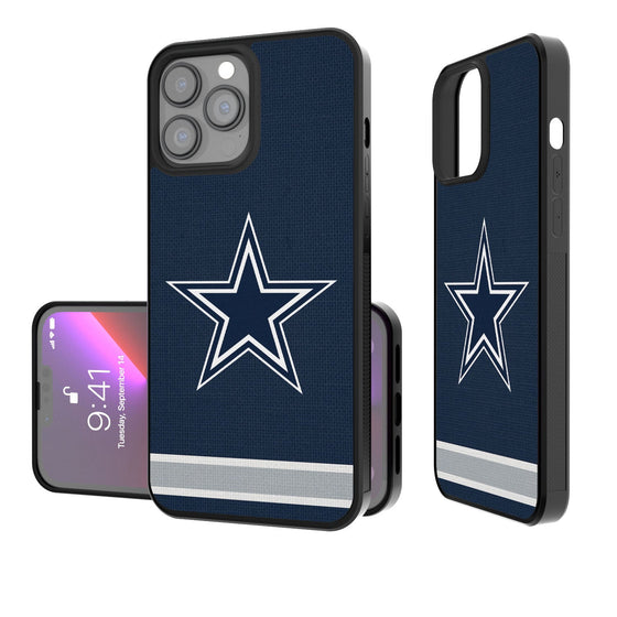 Dallas Cowboys Stripe Bumper Case - 757 Sports Collectibles