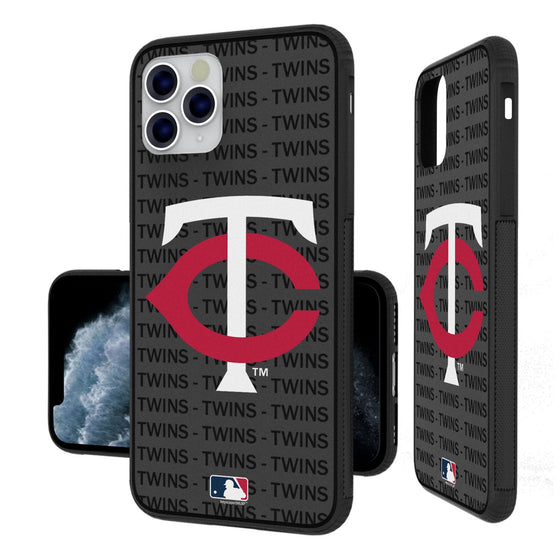 Minnesota Twins Blackletter Bumper Case - 757 Sports Collectibles