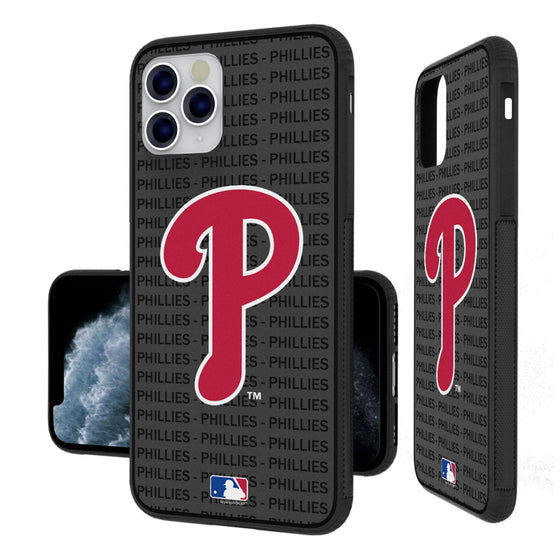 Philadelphia Phillies Blackletter Bumper Case - 757 Sports Collectibles