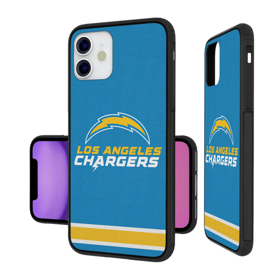 Los Angeles Chargers Stripe Bumper Case - 757 Sports Collectibles