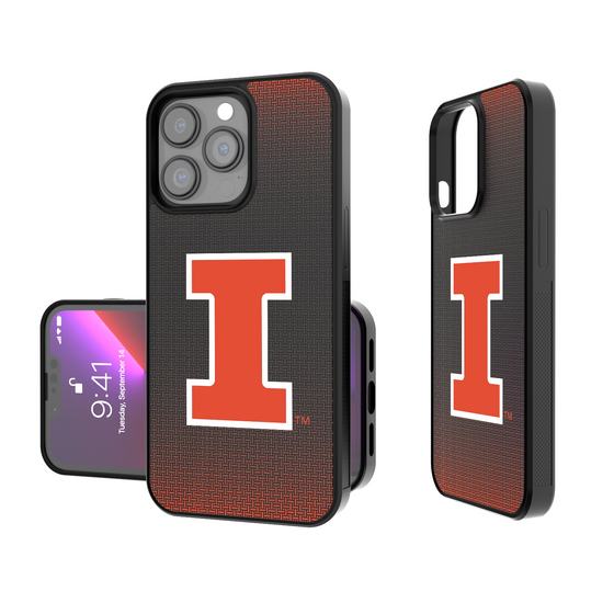 Illinois Fighting Illini Linen Bump Phone Case-0