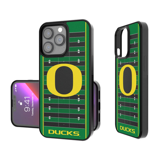 Oregon Ducks Football Field Bumper Case-0
