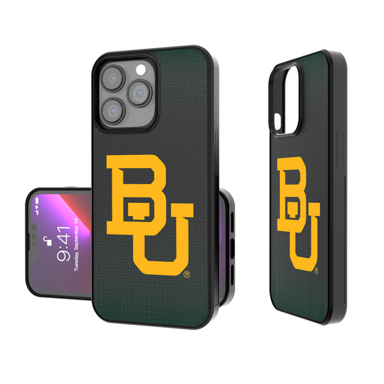 Baylor Bears Linen Bump Phone Case-0
