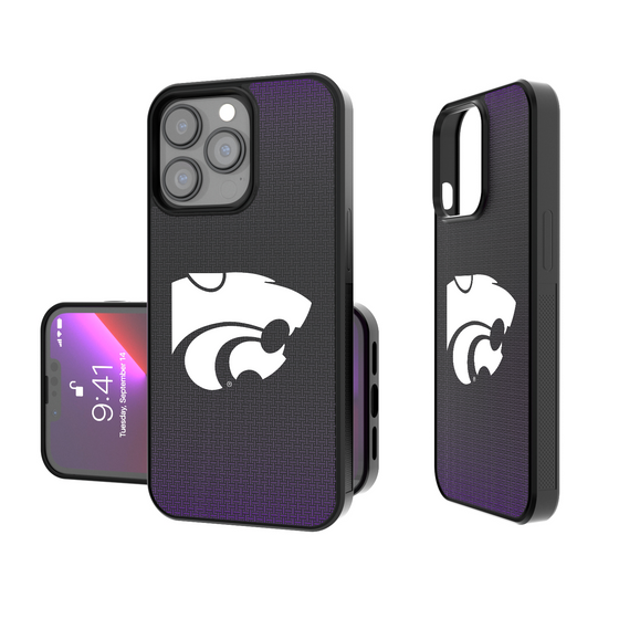 Kansas State Wildcats Linen Bump Phone Case-0