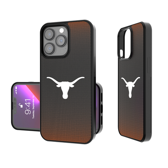 Texas Longhorns Linen Bump Phone Case-0