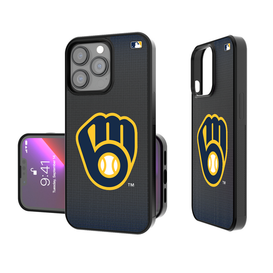 Milwaukee Brewers Linen Bump Phone Case-0