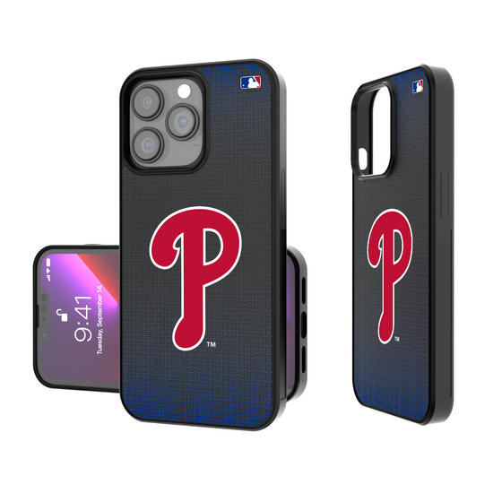 Philadelphia Phillies Linen Bump Phone Case-0
