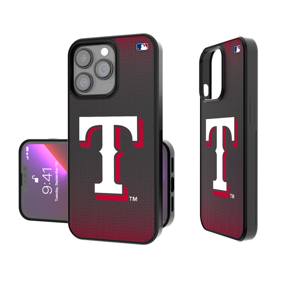 Texas Rangers Linen Bump Phone Case-0