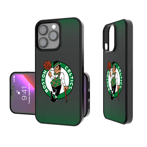 Boston Celtics Linen Bump Phone Case-0