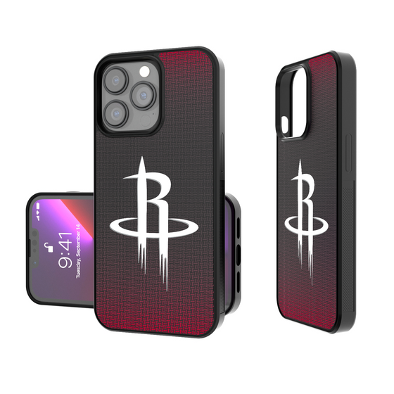 Houston Rockets Linen Bump Phone Case-0