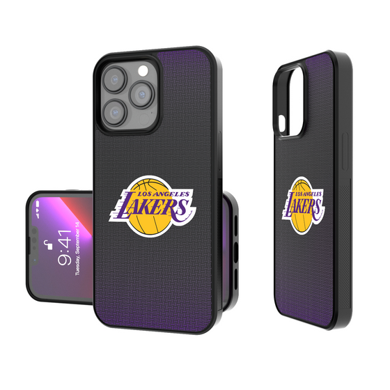 Los Angeles Lakers Linen Bump Phone Case-0