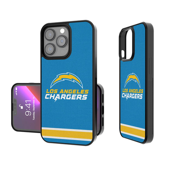 Los Angeles Chargers Stripe Bumper Case - 757 Sports Collectibles