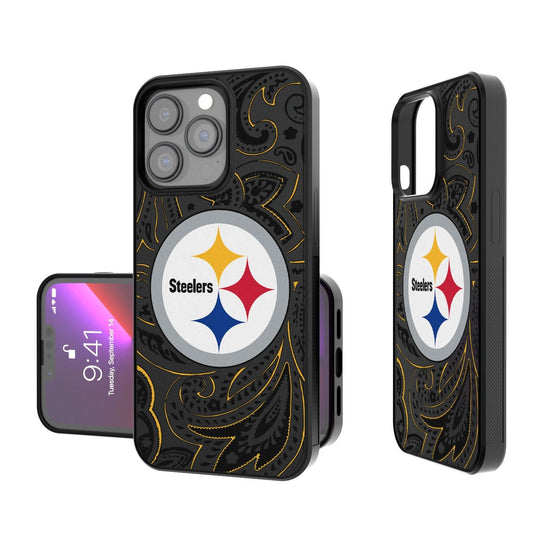 Pittsburgh Steelers Paisley Bump Case-0