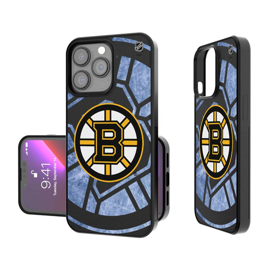 Boston Bruins Ice Tilt Bump Case-0
