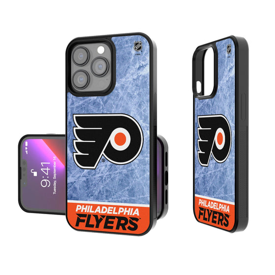 Philadelphia Flyers Ice Wordmark Bumper Case-0