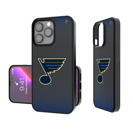 St. Louis Blues Linen Bump Phone Case-0