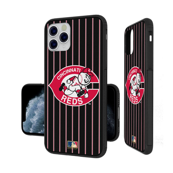 Cincinnati Reds 1978-1992 - Cooperstown Collection Pinstripe Bumper Case - 757 Sports Collectibles