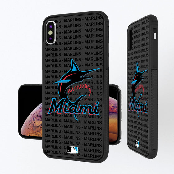 Miami Marlins Blackletter Bumper Case - 757 Sports Collectibles