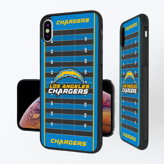 Los Angeles Chargers Football Field Bumper Case - 757 Sports Collectibles