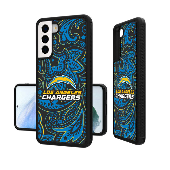 Los Angeles Chargers Paisley Bump Case-1
