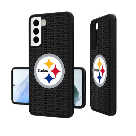 Pittsburgh Steelers Blackletter Bump Case-1