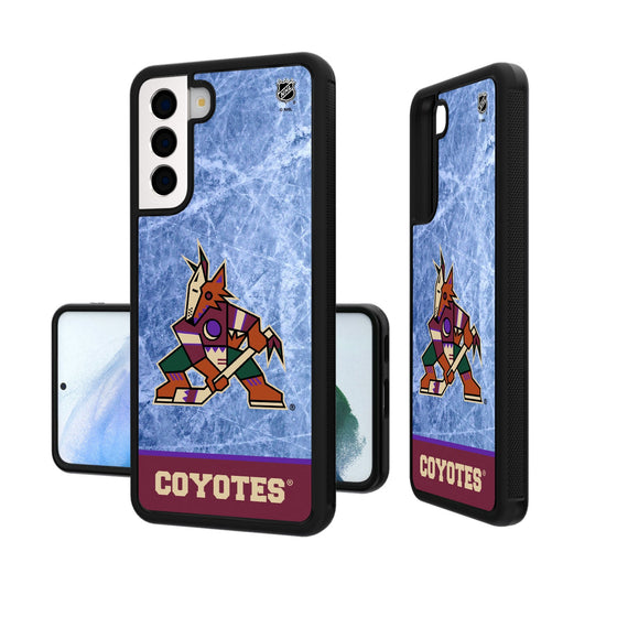 Arizona Coyotes Ice Wordmark Bumper Case-1