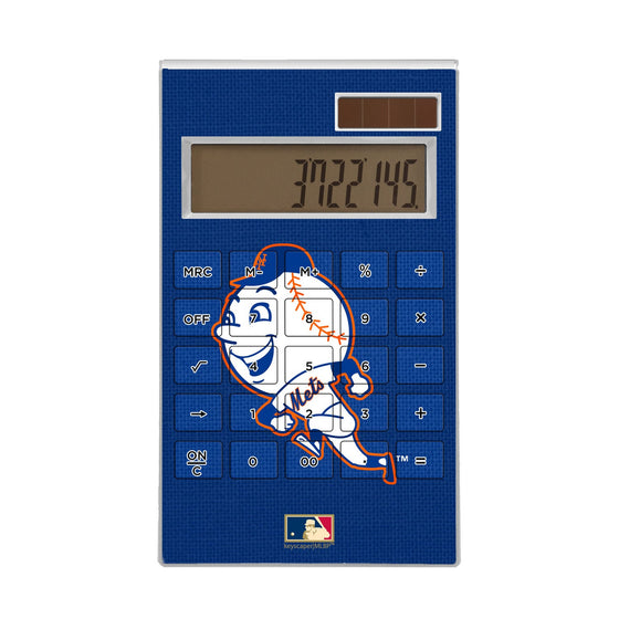 New York Mets 2014 - Cooperstown Collection Solid Desktop Calculator - 757 Sports Collectibles