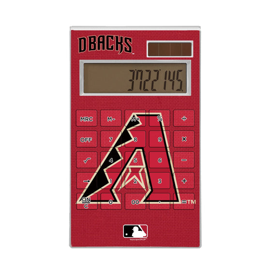 Arizona Diamondbacks Solid Desktop Calculator - 757 Sports Collectibles