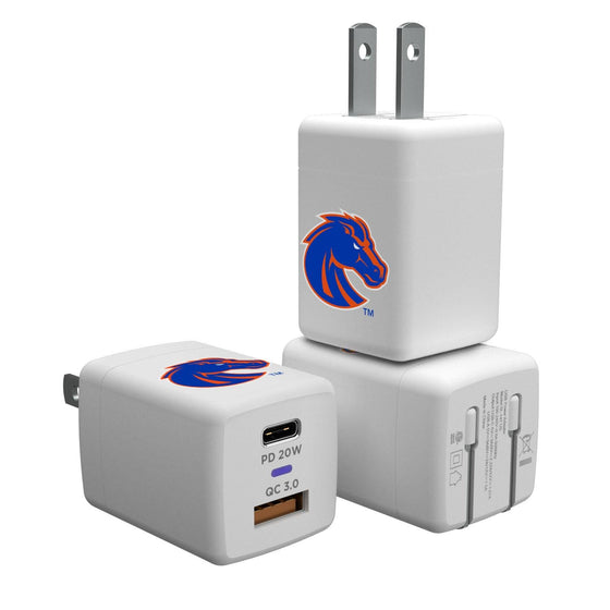 Boise State Broncos Insignia USB A/C Charger-0