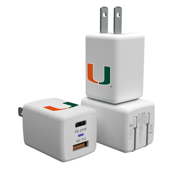 Miami Hurricanes Insignia USB-C Charger-0