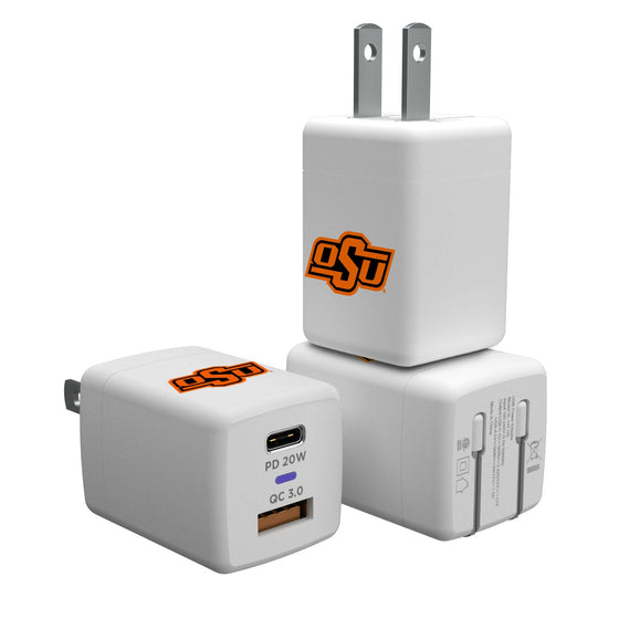 Oklahoma State Cowboys Insignia USB A/C Charger-0