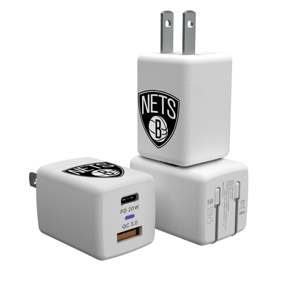 Brooklyn Nets Insignia USB A/C Charger-0