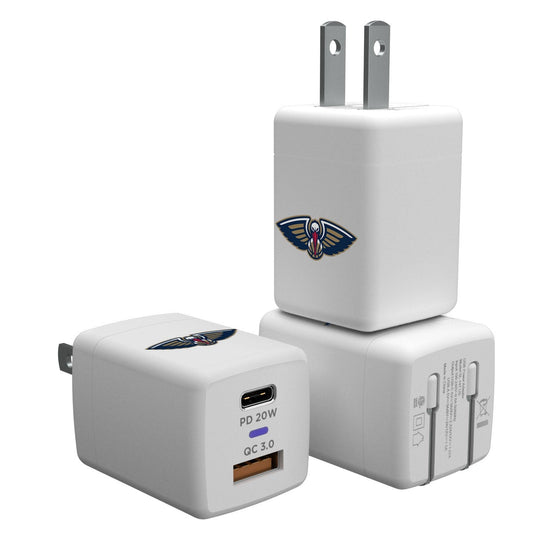New Orleans Pelicans Insignia USB A/C Charger-0