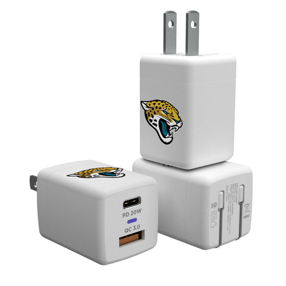 Jacksonville Jaguars Insignia USB A/C Charger - 757 Sports Collectibles