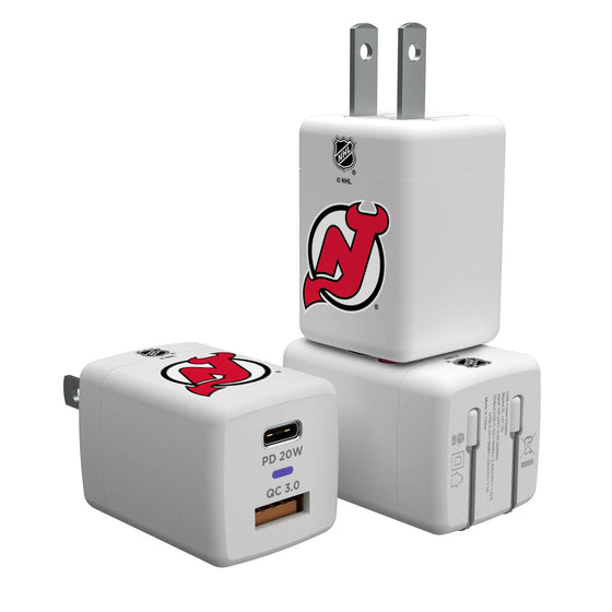 New Jersey Devils Insignia USB-C Charger-0