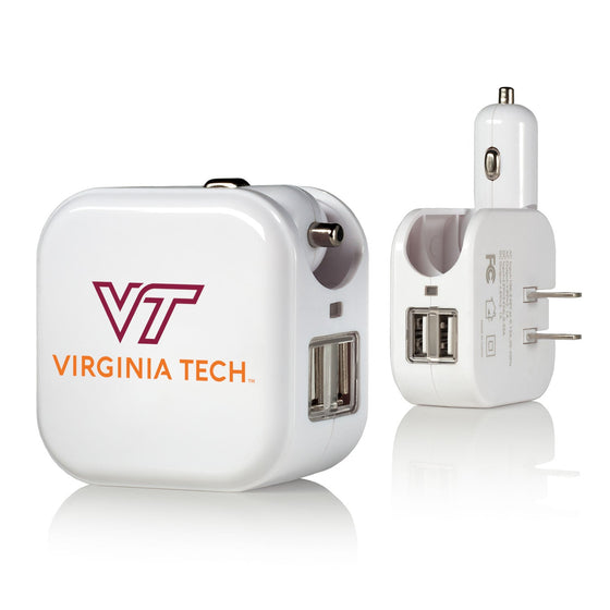 Virginia Tech Hokies Insignia 2 in 1 USB Charger-0