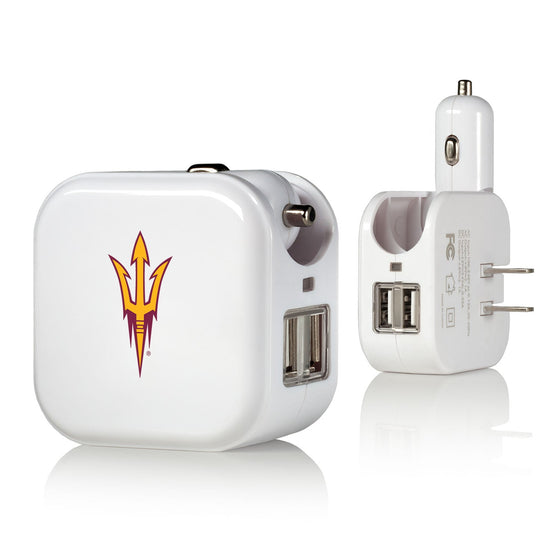 Arizona State Sun Devils Insignia 2 in 1 USB Charger-0