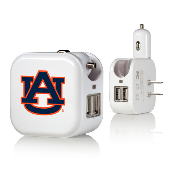 Auburn Tigers Insignia 2 in 1 USB Charger-0