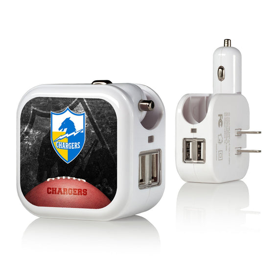 San Diego Chargers Legendary 2 in 1 USB Charger - 757 Sports Collectibles