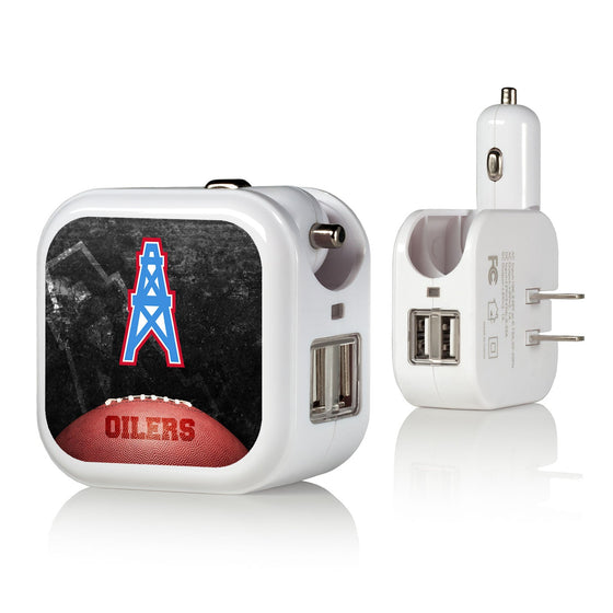 New York Giants 1960-1966 Historic Collection Legendary 2 in 1 USB Charger - 757 Sports Collectibles