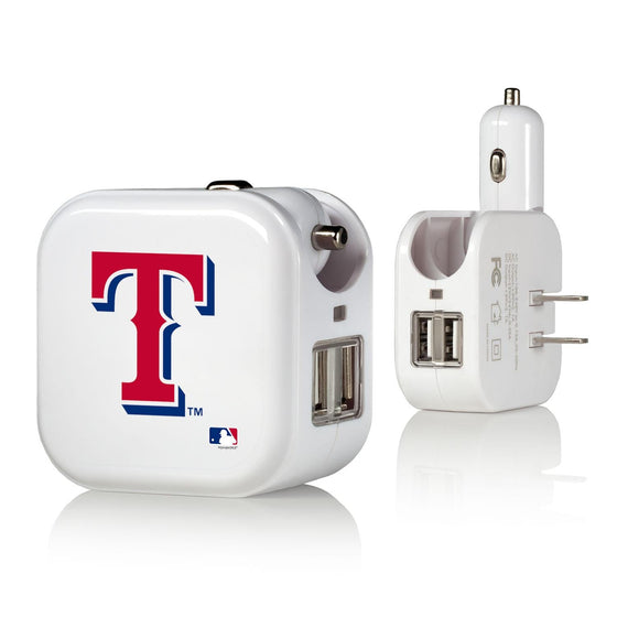 Texas Rangers Insignia 2 in 1 USB Charger-0