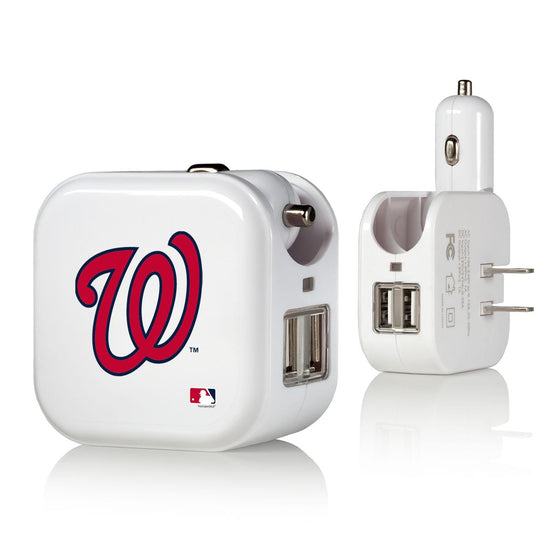 Washington Nationals Insignia 2 in 1 USB Charger-0
