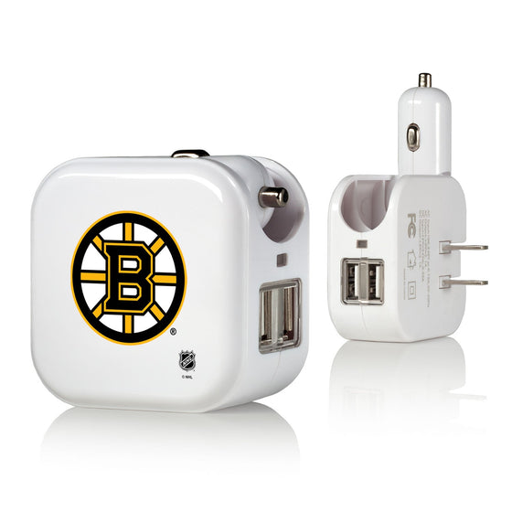 Boston Bruins Insignia 2 in 1 USB Charger-0