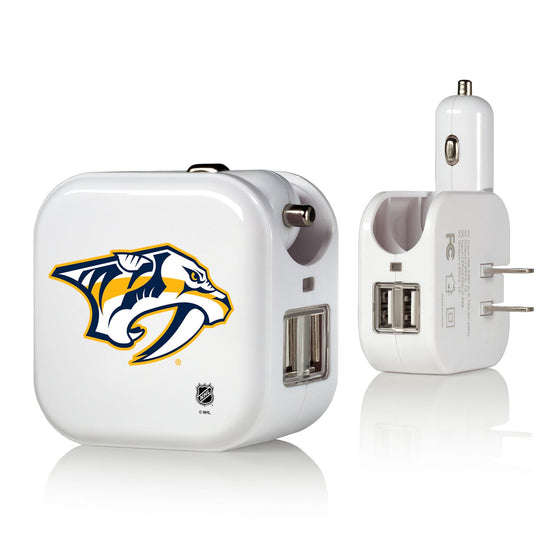 Nashville Predators Insignia 2 in 1 USB Charger-0