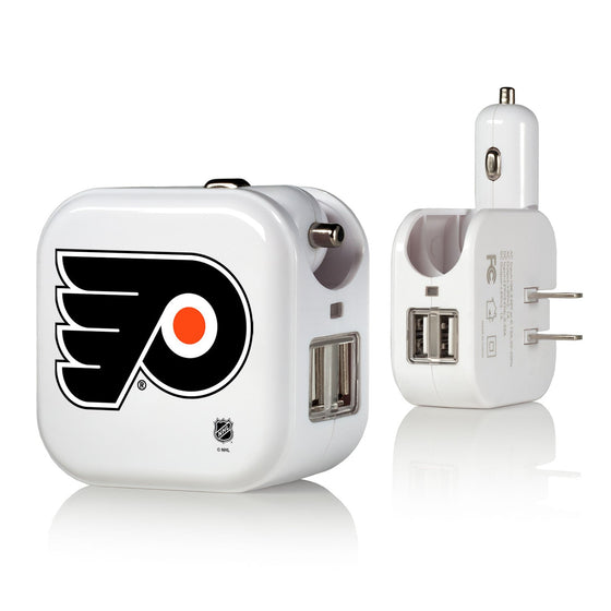 Philadelphia Flyers Insignia 2 in 1 USB Charger-0