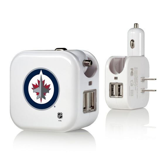 Winnipeg Jets Insignia 2 in 1 USB Charger-0