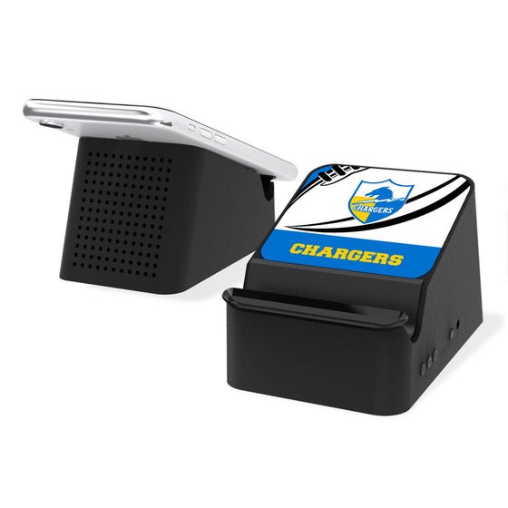 San Diego Chargers Passtime Wireless Charging Station and Bluetooth Speaker - 757 Sports Collectibles