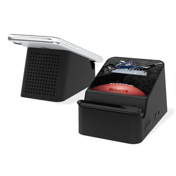 New York Giants 1960-1966 Historic Collection Legendary Wireless Charging Station and Bluetooth Speaker - 757 Sports Collectibles